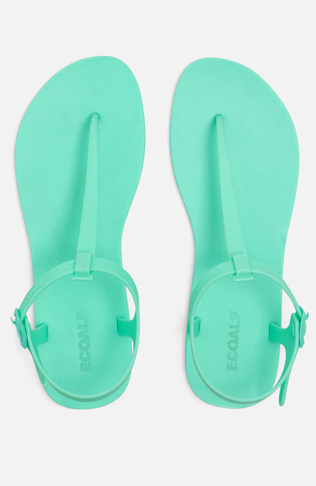 Ecoalf Lyah Sandals green recycled rubber | Sophie Stone