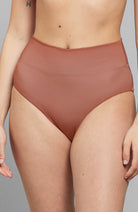 Dedicated bikini bottoms Slite Copper Brown from recycled plastic | Sophie Stone 