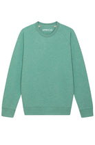 Sophie Stone Thomas jumper Mid heather green from organic cotton | sustainable 
