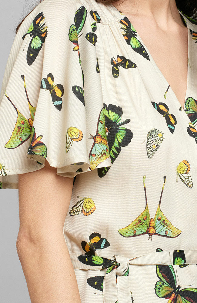 Dedicated Kungsham dress butterfly Tencel | Sophie Stone 