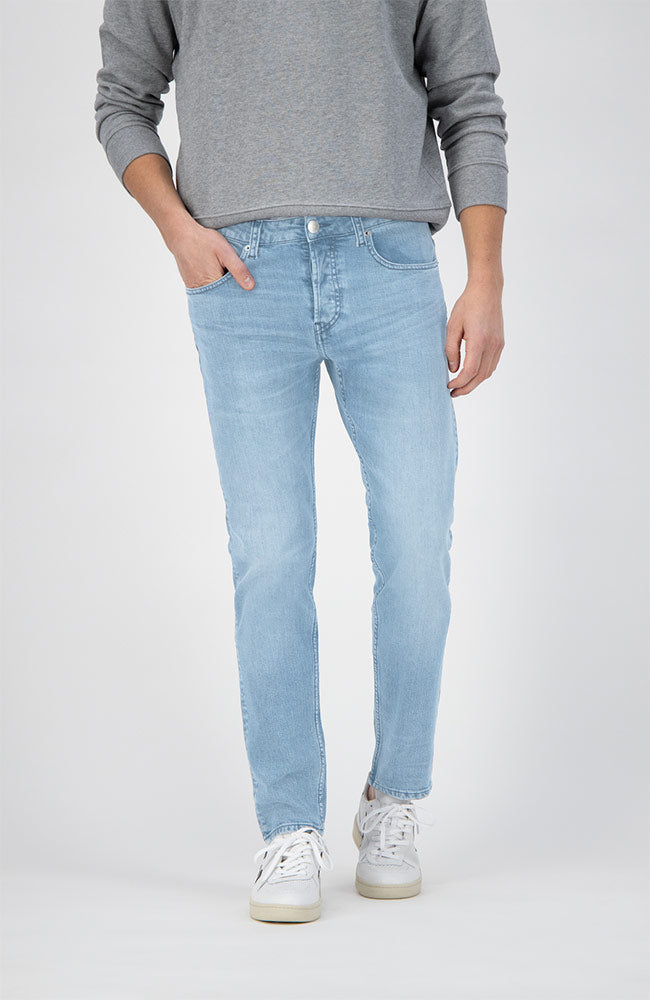 MUD Jeans Slimmer Rick Sunny Stone organic cotton | Sophie Stone