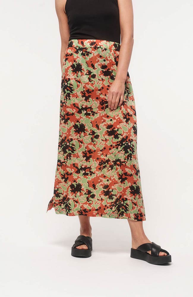 Lanius maxi skirt print powerful bloom | Sophie Stone