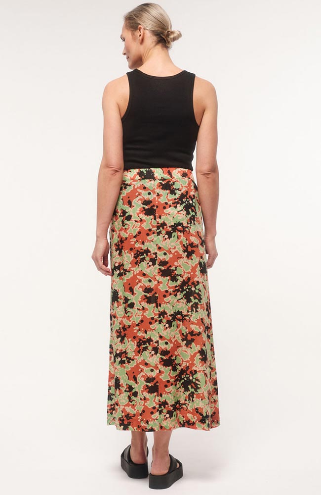 maxi skirt print powerful bloom Tencel | Sophie Stone