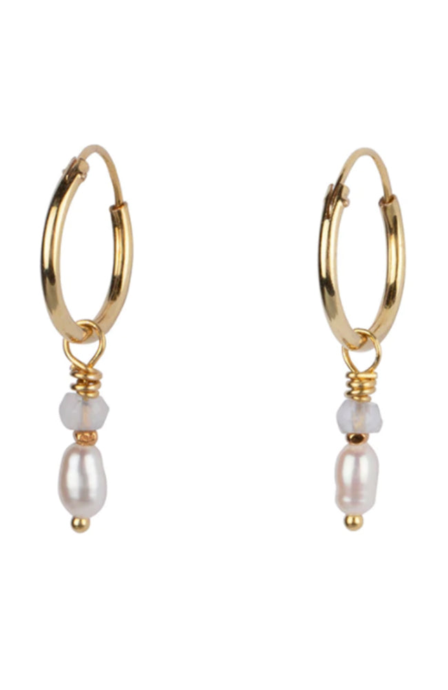 Jules Bean Montpellier Chalcedoon GV earrings | Sophie Stone