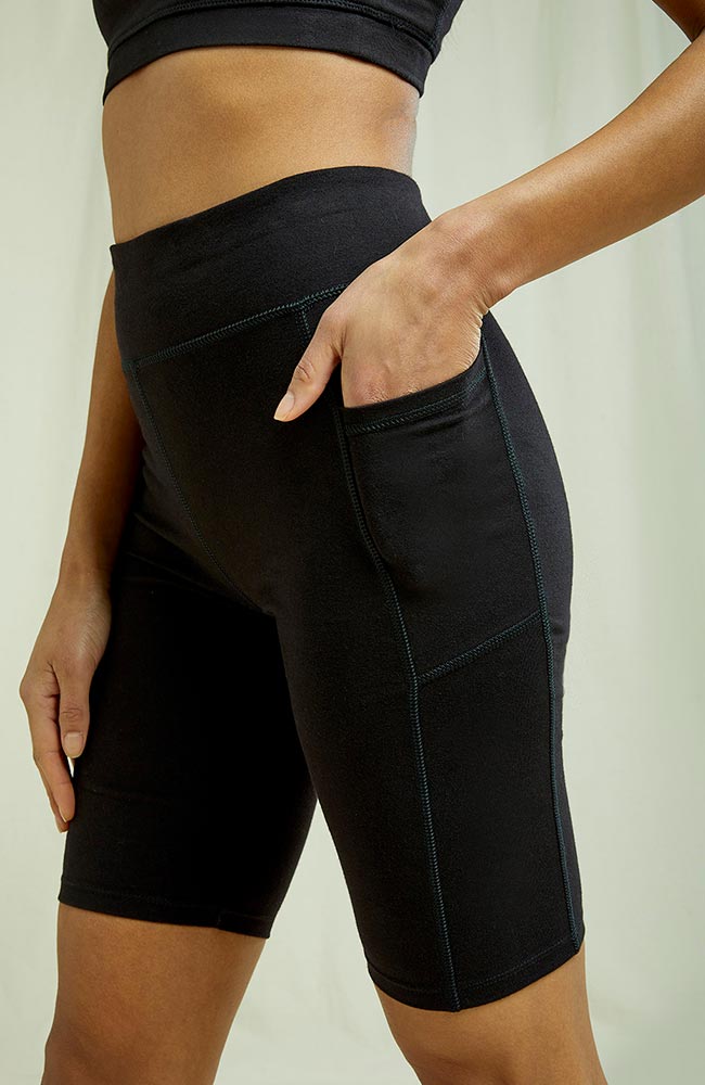 People Tree Pocket Cycling pants sustainable yoga | Sophie Stone