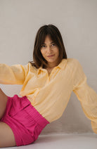 J label Veda shorts pink | Sophie Stone