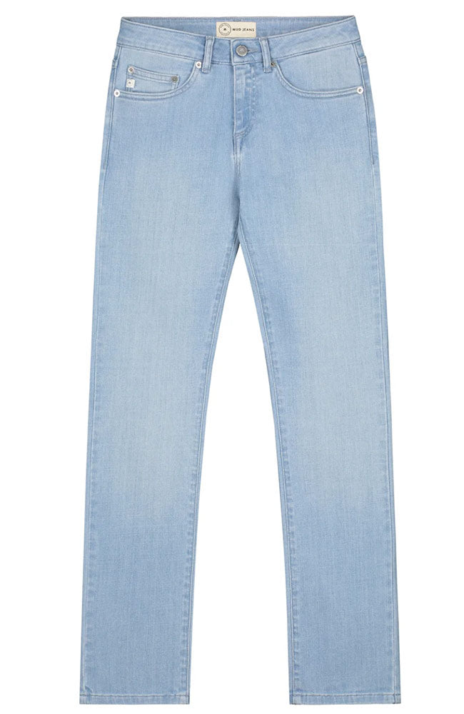 MUD jeans Faye Straight Sunny Stone blue jeans | Sophie Stone
