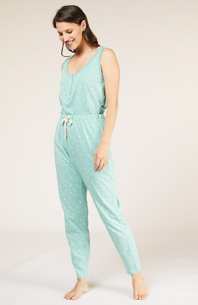 People Tree Dragonfly pyjama trousers organic cotton | Sophie Stone