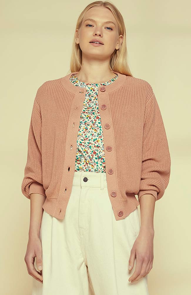 People Tree knitted cardigan cameo | Sophie Stone