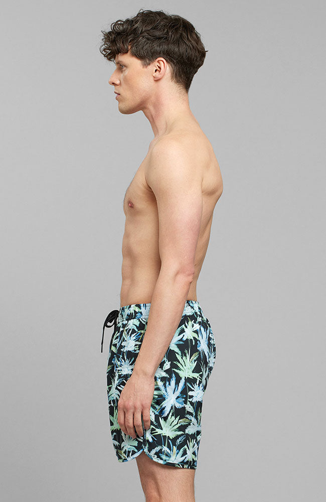 Dedicated Swim Shorts Sandhamn Painted Palm by rPET durable | Sophie Stone 