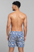 Dedicated Swim Shorts Sandhamn Zebra blue by rPET durable | Sophie Stone 