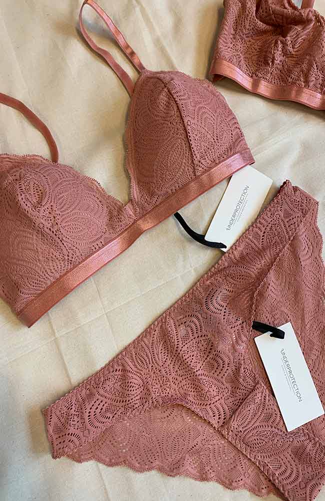 Underprotection Luna slip pink recycled | Sophie Stone