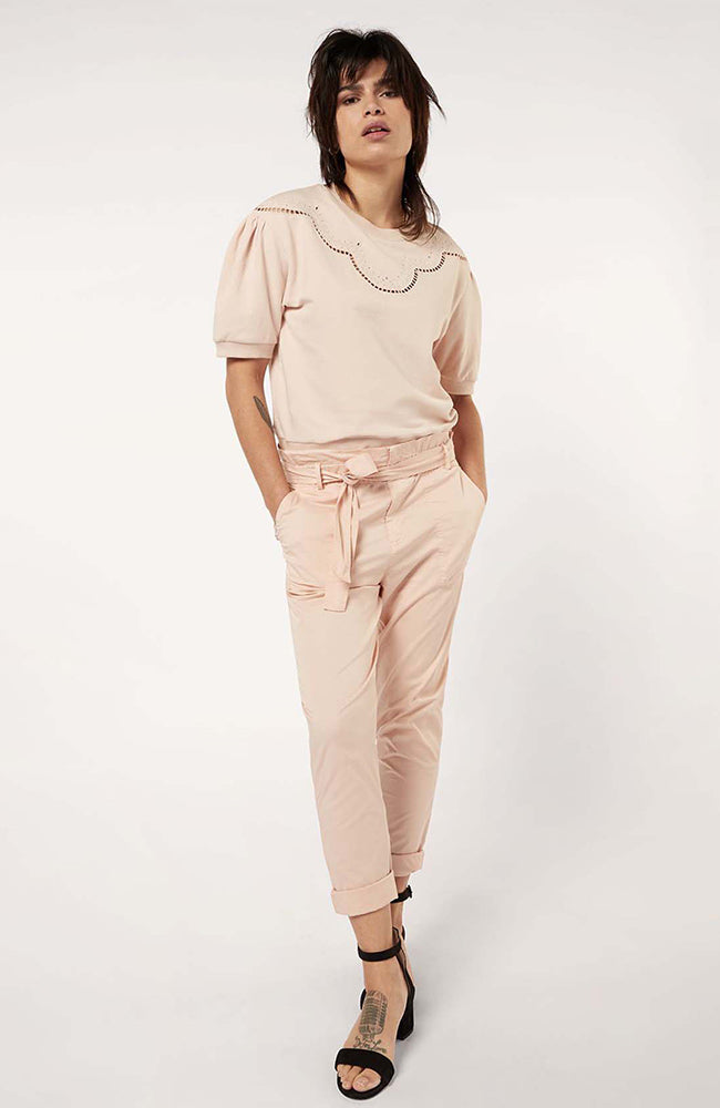 Alchemist Alabaster Blush Pants Rez pink BCI cotton | Sophie Stone
