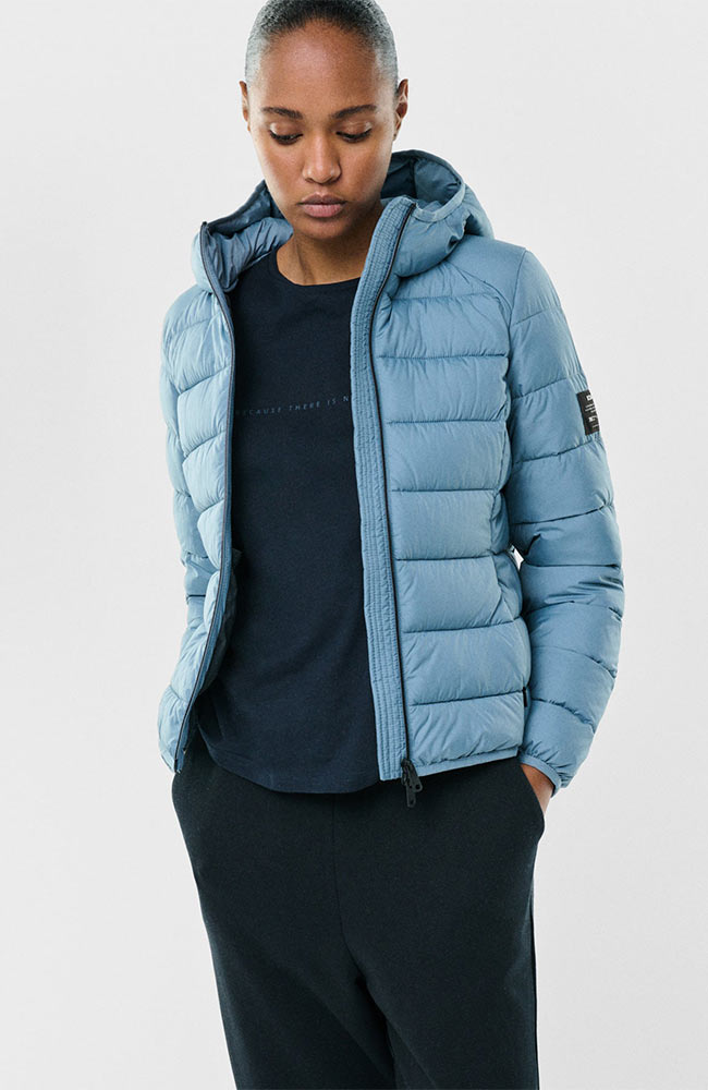 Ecoalf Asp jacket artic blue | Sophie Stone