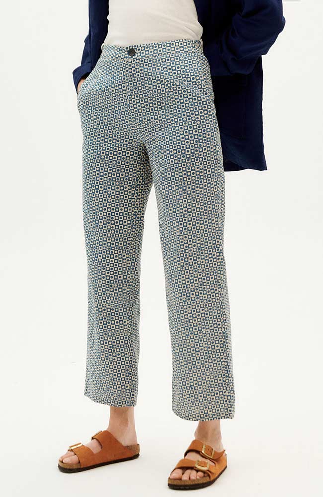 Thinking MU Blue spots mariam pants | Sophie Stone