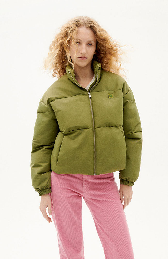 Thinking MU Gemma trash jacket green | Sophie Stone
