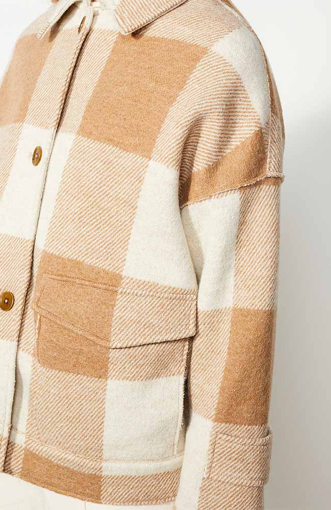Langerchen Jacket Chelan check from organic wool jacket | Sophie Stone 