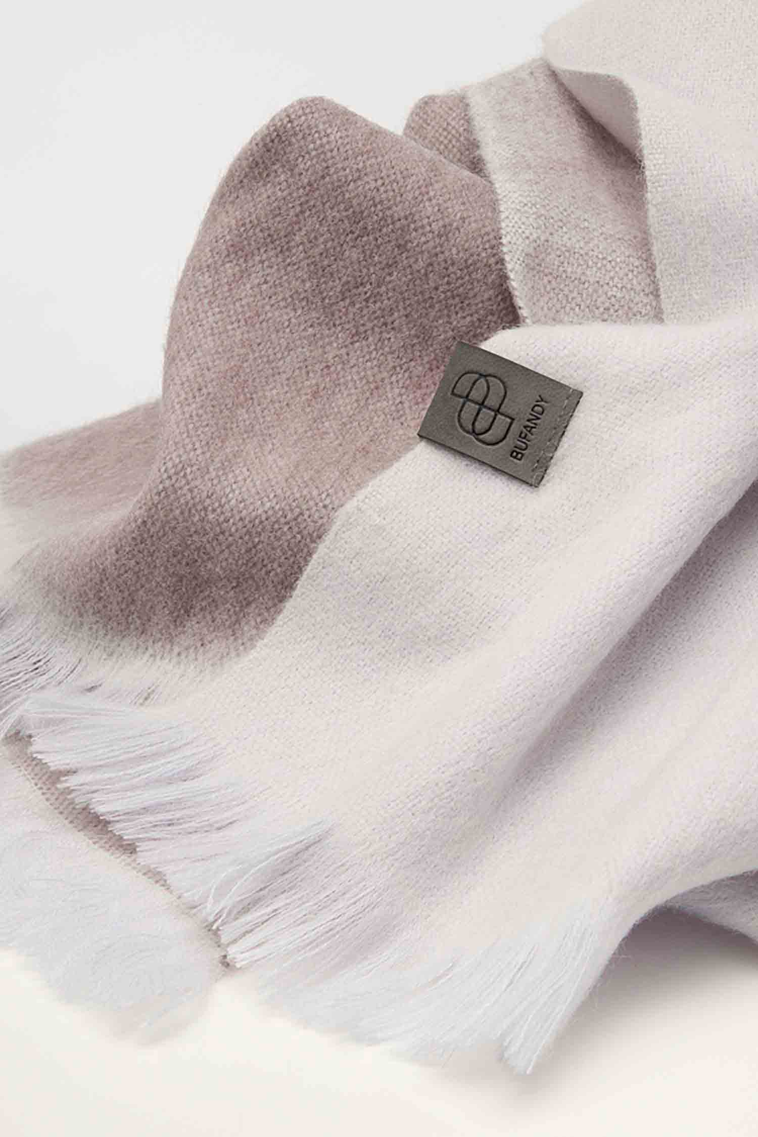 Bufandy Brushed Ombre Scarf Milky Lavender | Sophie Stone
