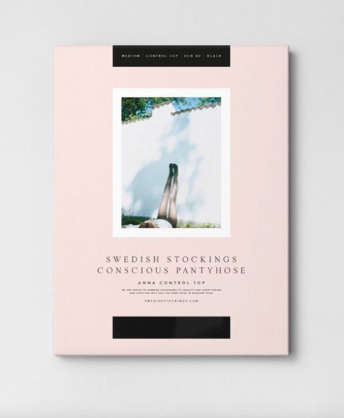 Swedish Stockings | Anna eco-panty 40 denier black | Sophie Stone