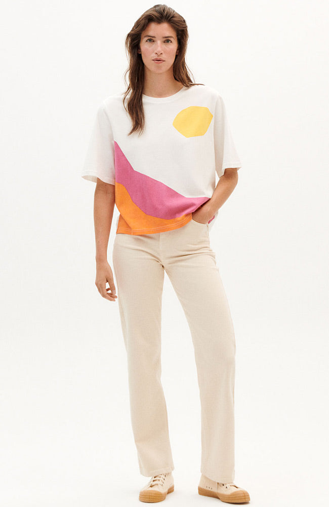 Thinking MU Sunset shirt organic cotton | Sophie Stone