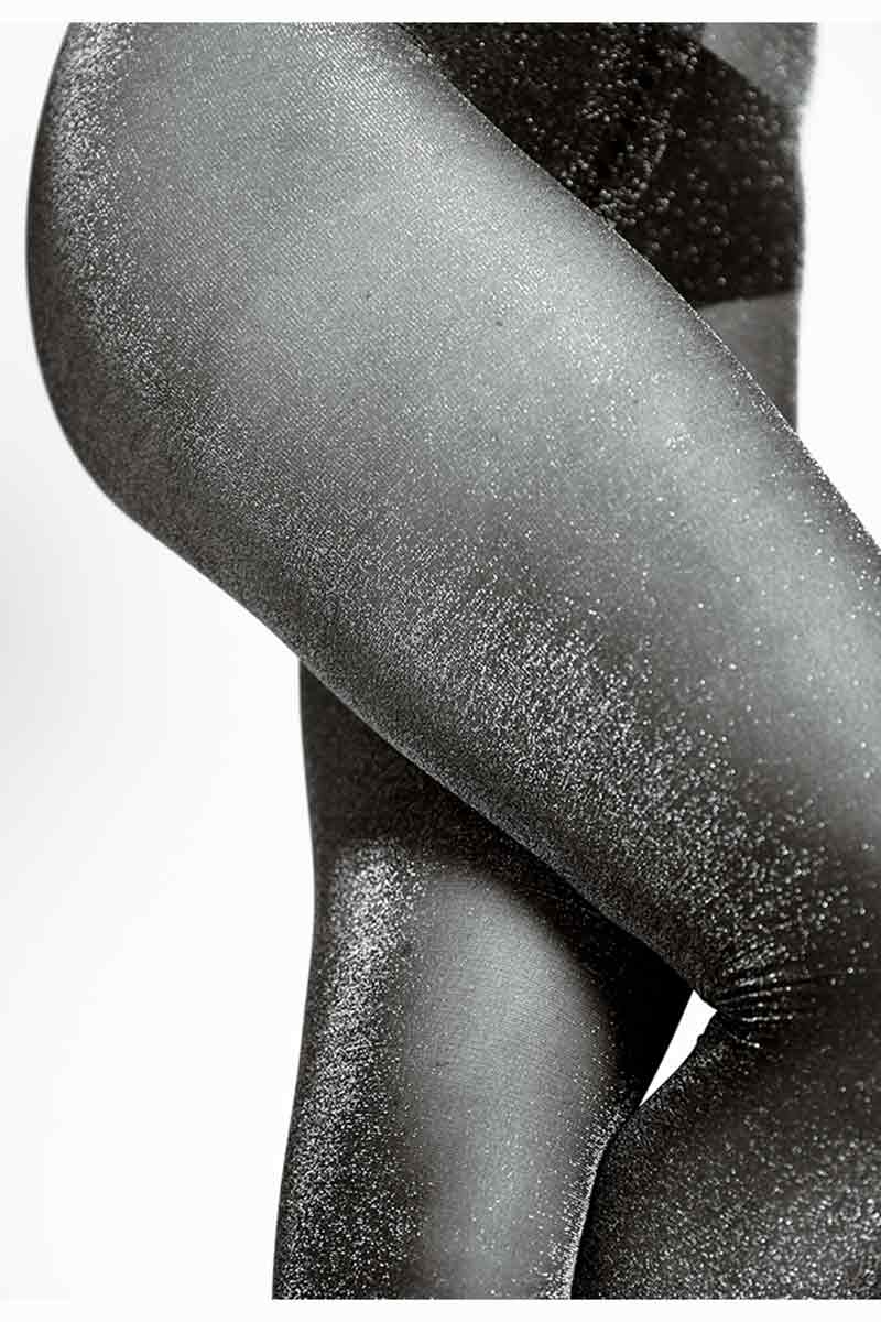 Swedish Stockings woman Tora Glitter Tights made of recycled nylon