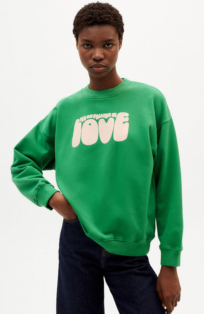Thinking MU white Yes Love sweatshirt | Sophie Stone