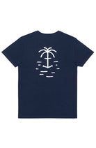 Bask in the Sun Anchor tee blue | Sophie Stone