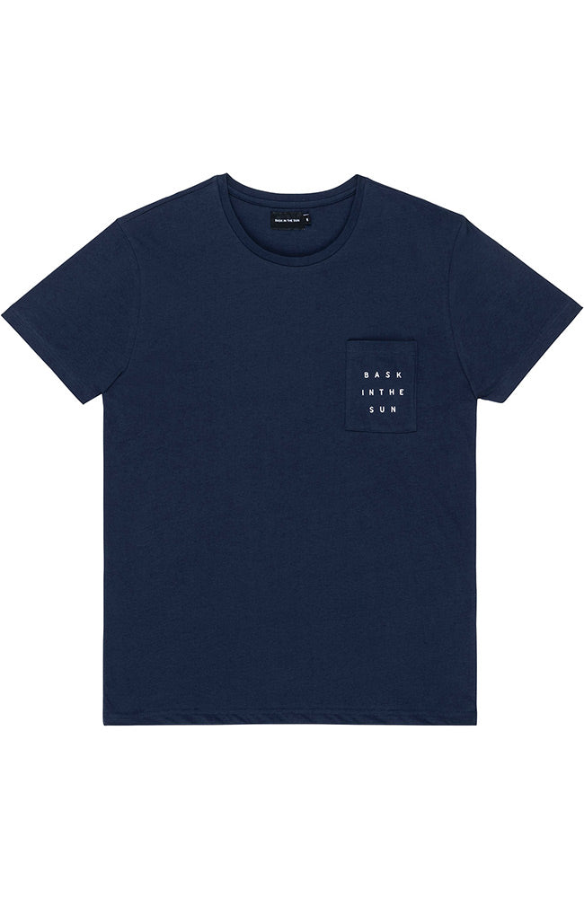 Bask in the Sun Anchor tee navy | Sophie Stone