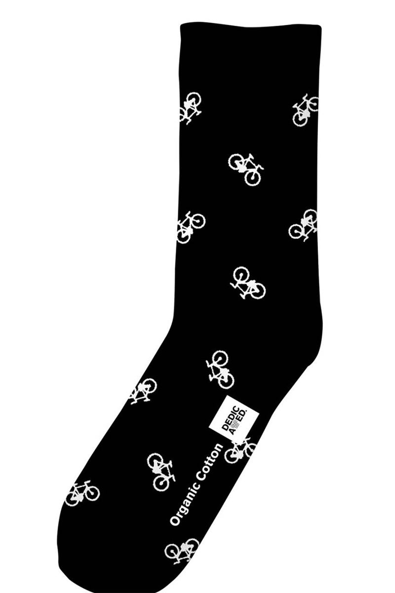 Dedicated Sigtuna Bicycle socks black | Sophie Stone