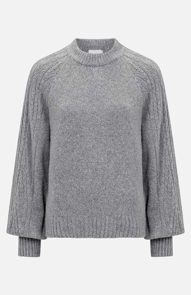 Alchemist sweater cassia chalk gray | Sophie Stone