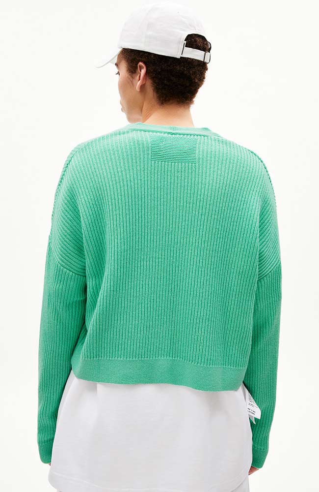ARMEDANGELS Damiraa soft cardigan green | Sophie Stone