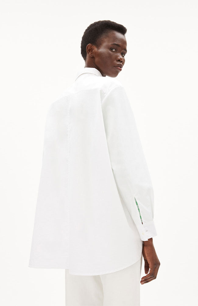 ARMEDANGELS Ealgaa blouse white organic cotton | Sophie Stone