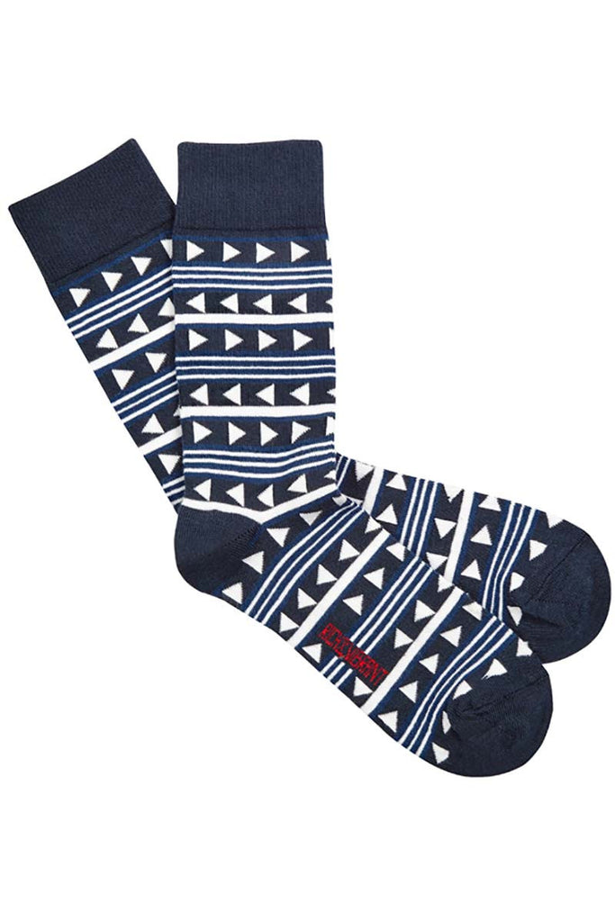 Rich&Vibrant Geometric socks | Sophie Stone