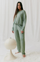 ARMEDANGELS Kaaia green sweatpants | Sophie Stone