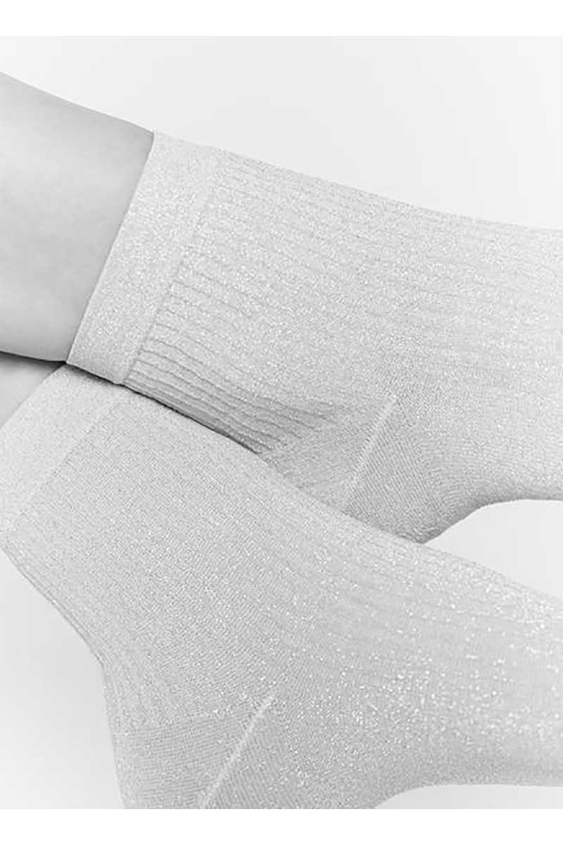 Swedish Stockings Stella pink glitter sock | Sophie Stone