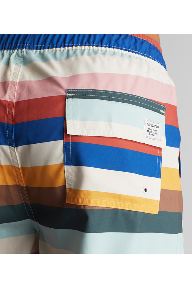 Dedicated Swim Shorts Sandhamn Stripes Multi colours | Sophie Stone 